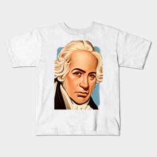 Physicist Daniel Gabriel Fahrenheit illustration Kids T-Shirt